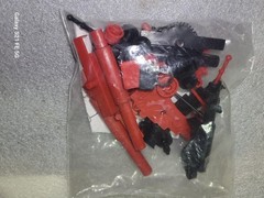 Two MPC Naval Deck Guns Red & Black 54MM MPC-2324-C2