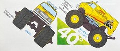 1:32 Tamiya 17003 Wild Mini 4WD Lunch Box Jr. Monster Dodge Ram Van Model Kit
