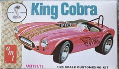 AMT Shelby Cobra King Cobra 1:25 Plastic Model Car Customizing Kit AMT793/12