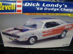 DICK LANDY’S 68 DODGE CHARGER 426 CU. IN HEMI SUPER STOCK FACTORY SEALED INSIDE