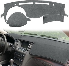 Dash Cover Mat Custom Fit for Infiniti G25 G25X G35 G35X G37 G37X 2008 2009