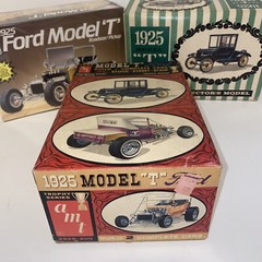 AMT 1925 Ford Model “T” Trophy series, Roadster/pickup, And Classic Collection