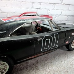 Lot 2 Built 1963 Ford Galaxie & Black Lee Charger Model Cars 1/25