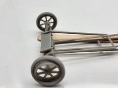 1960s Front Engine Dragster With Two V8s, 1/25 Scale Mode Kit