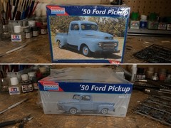 1995 Monogram ’50 Ford Pickup 1:25 Model Kit #2457 NOS Factory Sealed