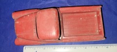 vtg Chevrolet Friction APACHE Pickup Red PARTS REPAIR SHIPPING INCL promo model