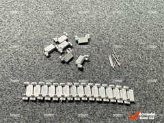 For Force of Valor FOV 1/32 US M5A1 Stuart Tank Metal Workable Tracks w/Pins Set