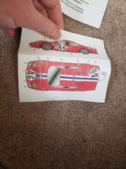 Historic Racing Miniatures 1/24 Ferrari 246 Dino Transkit for Fujimi New
