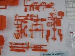 1981 AMT Ertl 1/25 Orange 1968 Chevrolet Camaro Z28 Model Car Kit #6559 New!