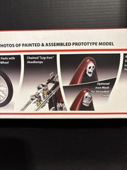 REVELL 17325 EVIL IRON CUSTOM CHOPPER TRIKE MODEL KIT-NIB-1/8 SCALE