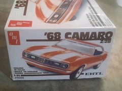 Vtg 1987 AMT ERTL 1968 Chevrolet Camaro Z-28 Model Kit 6559 Complete Open Box