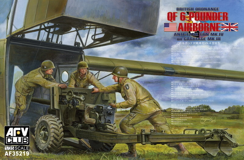 AFV Club AF35219 1/35 QF 6-pdr Anti-Tank Mk.IV (Airborne)