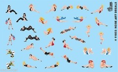 Gofer Racing 11033 x 1/24-1/25 Nose Art Model Graphics decals