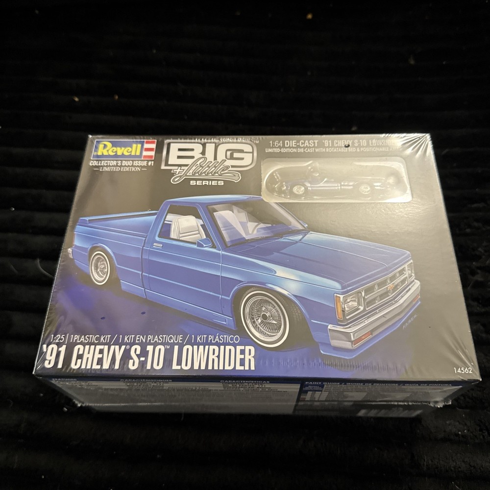Revell 145629090 1/25 1991 Chevy S-10 Lowrider Special Edition Plastic Model Kit