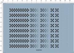 1/43 OPC formula 1 flag garland Racing Car Markings Model Kit Water Slide Decal