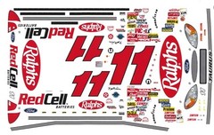 #11 Brett Bodine RedCell Taurus 2002 1/24th – 1/25th Scale Waterslide Decal