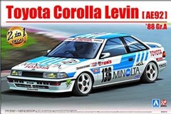 Aoshima Beemax 1/24 model kit Toyota Corolla Levin AE92 1988 Gr. A Japan 10620