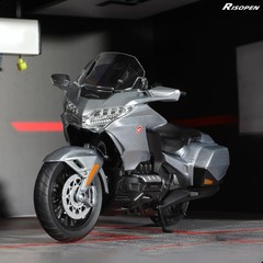 Goldwing Motorcycle Mini Model 1:12 – Alloy, Gray, for Gift