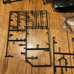 Built Model Car, 1998 Revell Stock Car STARTED, INCOMPLETE, MODIFIED