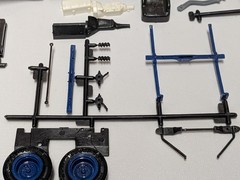MPC Nascar Series Petty Plymouth Road Runner Model Kit Parts 1/25 Scale