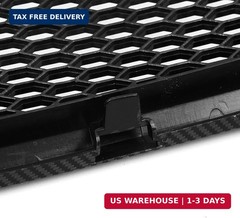 Car Front Bumper Upper Grille For Subaru Impreza WRX STI 2018-2021 Matte Black G