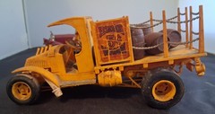 1:24 Vintage Monogram Beer Wagon survivor + AMT 32 roadster Pyro Packard parts