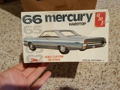 NEW FACTORY SEALED 1966 Mercury Hardtop Custom or Stock AMT Kit 1:25 # 2206