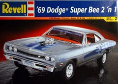 1969 Dodge Super Bee REAR BODY PANEL from Monogram Revell 1:24 Model Kit 69
