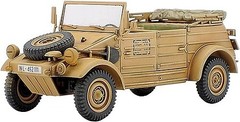 Tamiya German VW Kubelwagen WWII – Plastic Model Military Vehicle Kit – 1/48