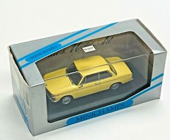 Mini Champs BMW 1600-2002 2 door sedan 1969-73 430 022101 yellow