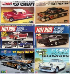 1957 Chevy Bel Air DECAL SHEET for Atlantis Revell 1:25 Model Kit ED ROTH DECALS