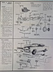 JOHAN 1966 Marlin 2 – FRONT INNER WHEELS & RETAINERS for 1:25 Model Kit 66