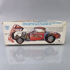 MPC Malco Super Vette 1960 Chevy Corvette Gasser Chris Lang Model Kit Show Car