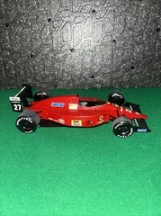 TAMIYA 1/20 Ferrari F189 1989 #27 N.Mansell Plastic Model Kit Built