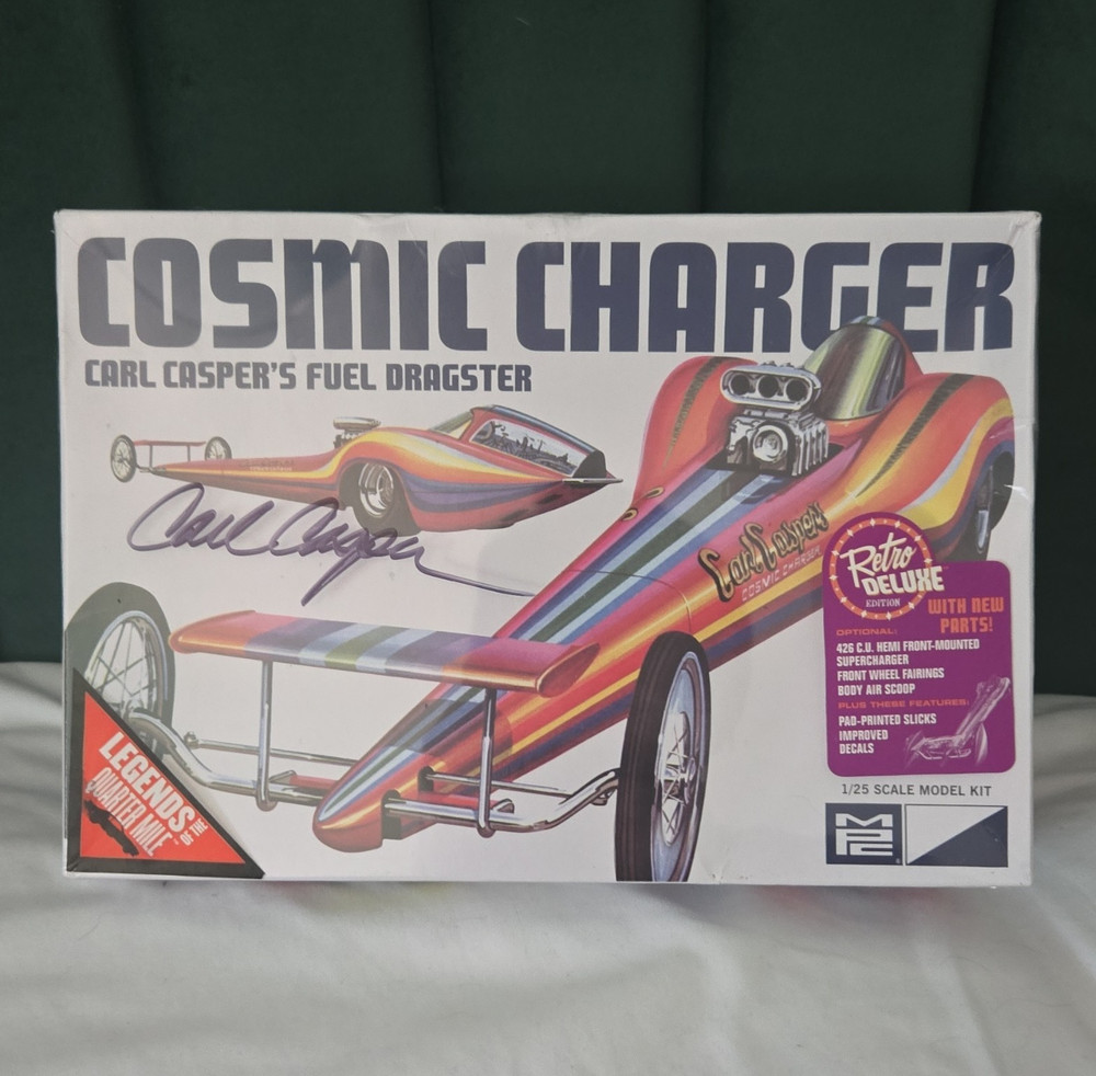 MPC Cosmic Charger Fuel Dragster 1/25 Scale Model Kit Rita Redline