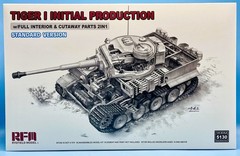 RFM 1/35 RM 5130 Tiger I Initial Standard Edition w/Full Interior & Cutaway New