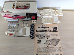 *ULTRA RARE! ORIGINAL VINTAGE AMT 1960 EDSEL RANGER CONVERTIBLE KIT *SUPER NICE!