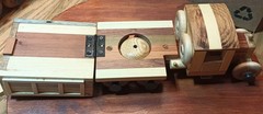 Vintage 1930’s Wooden English Truck With (7) Trailer Options US Seller