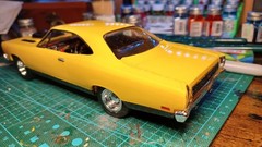 Assembled Model Kit 1969 GTX 1:25 Scale ITS A GREAT LOOKING BUILD AMT