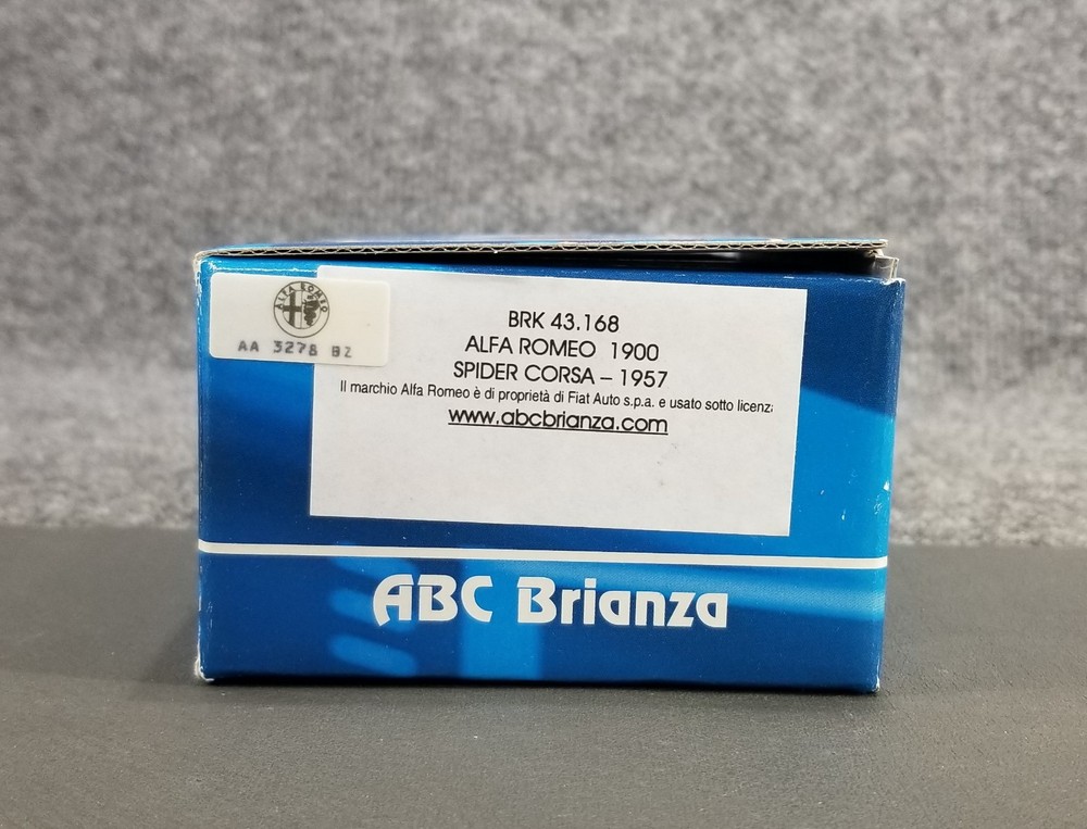 ABC Brianza 1/43 Scale Model Kit Alfa Romero 1900 Spider 1957