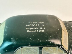 National Products Pot Metal 1949 Dodge Promo Car with Base Plate
