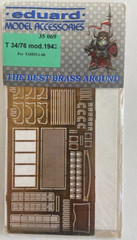 Eduard Model Brass Detail Kit T 34/76 mod 1943. – 35 069 Tamiya Kit NEW