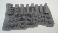 1/25 Scale Resin 3D Chevy 427 with transmission