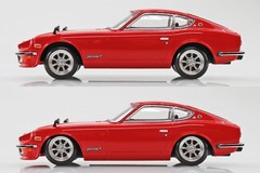 1/32 Raku Plastic Snap Kit No.15CU-RD NISSAN S30 Fairlady Z Custom Red Plastic M