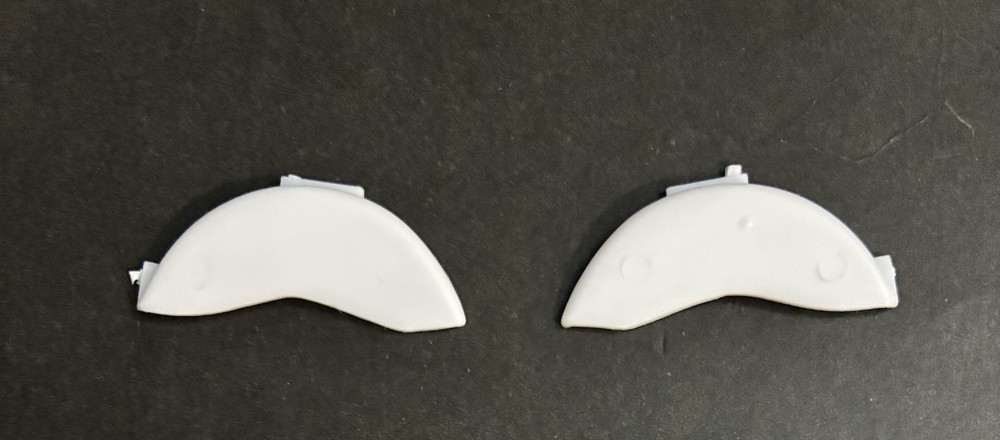 32 Ford 5 Window coupe INNER FENDERS 10 1560 Model Car Parts COMBINE PARTS