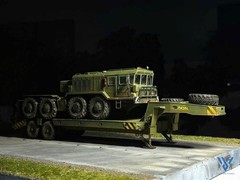Pre-Order, KZKT-7428 & Trailer KZKT-9101 1/35 Pro-Built – Heavy Tank Transporter