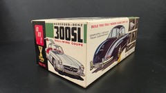 AMT MERCEDES BENZ 300SL GULL WING COUPE ORIGINAL 1965 ISSUE 1/25 COMPLETE M1