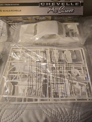 AMT 1967 Chevy Chevelle Pro Street 1:25 Scale Model Car Kit 876 -open Box