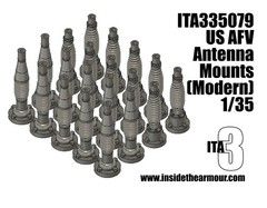 Inside the Armour 1/35 US Modern AFV Antenna Mounts