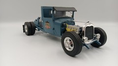 Custom Built 1/25th Scale ’29 Ford Truck,Motorcycle and Trailer